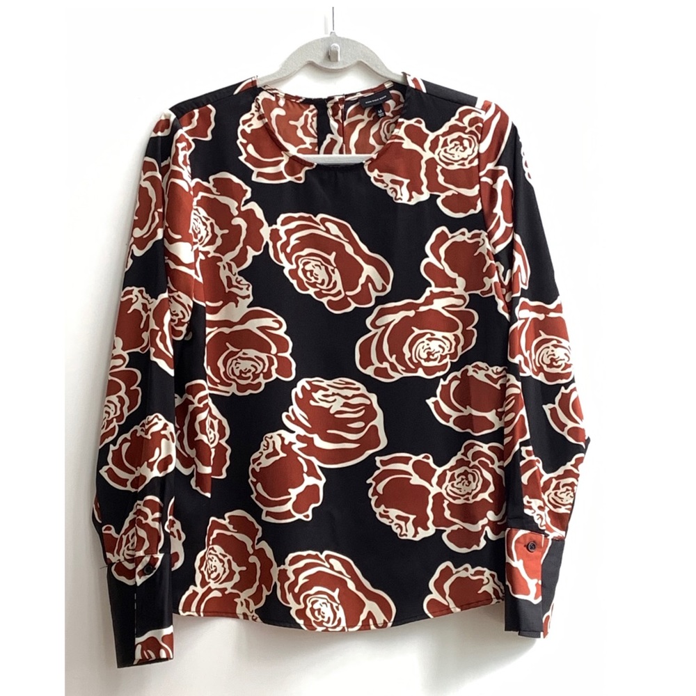 Who What Wear Rose Blouse